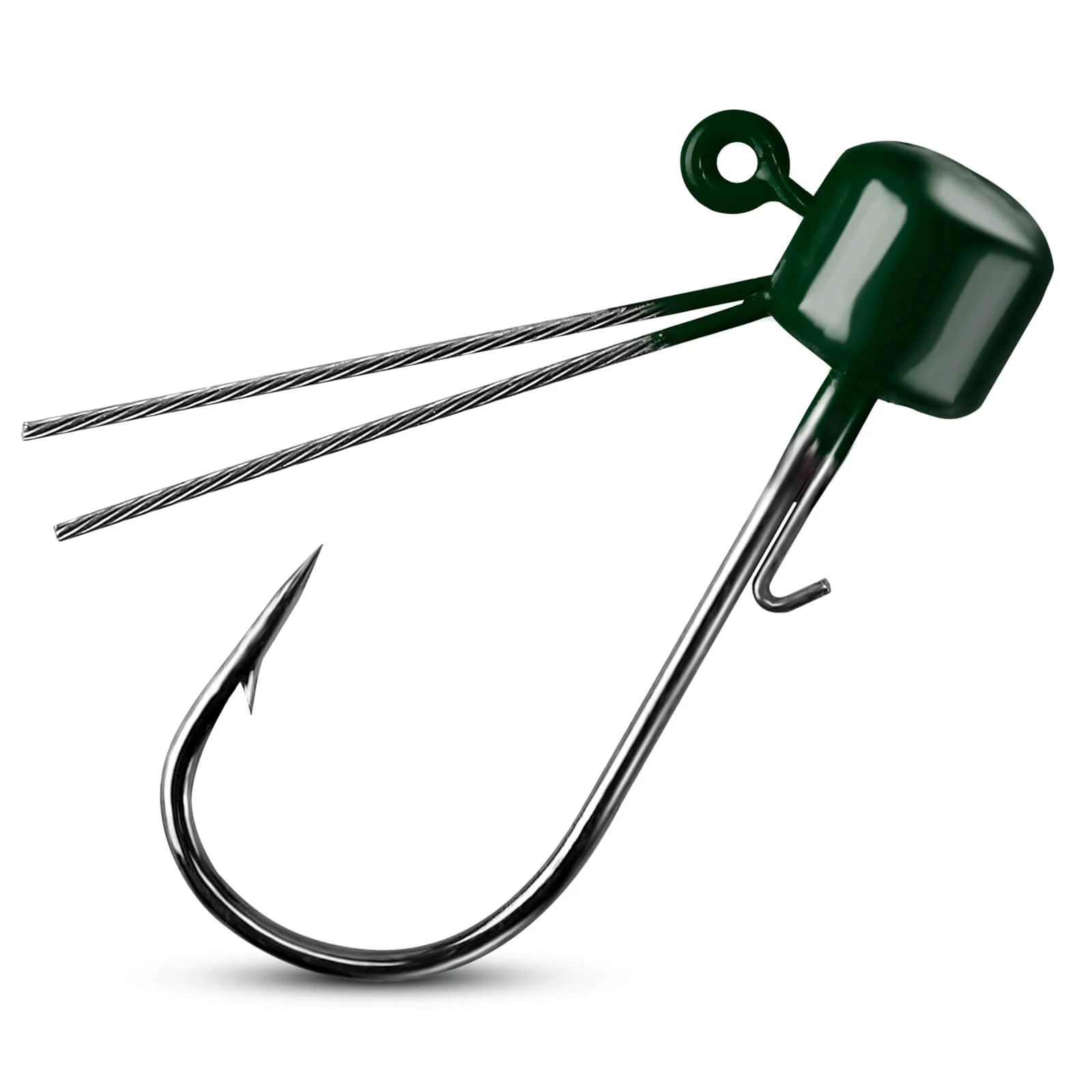 Dr.Fish 10pcs Ned Rig Jig Heads Weedless 1/4oz-3/16oz - Image 10