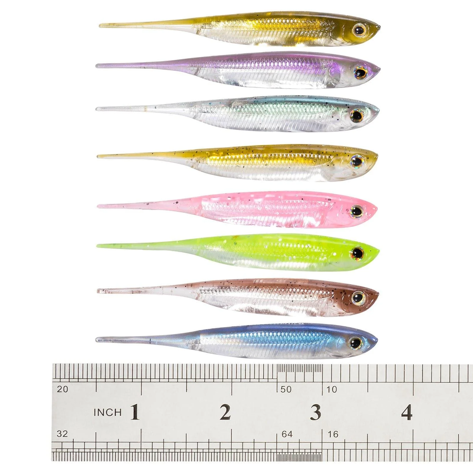 Dr.Fish Needle Tail Soft Swimbaits 3.15'' - Image 8