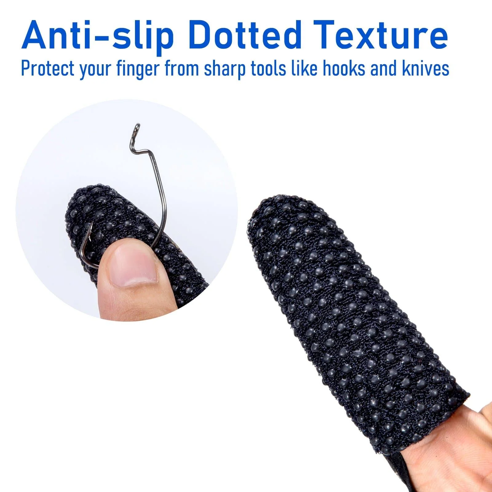 Dr.Fish 2pcs Nylon Finger Stalls One-finger - Image 4