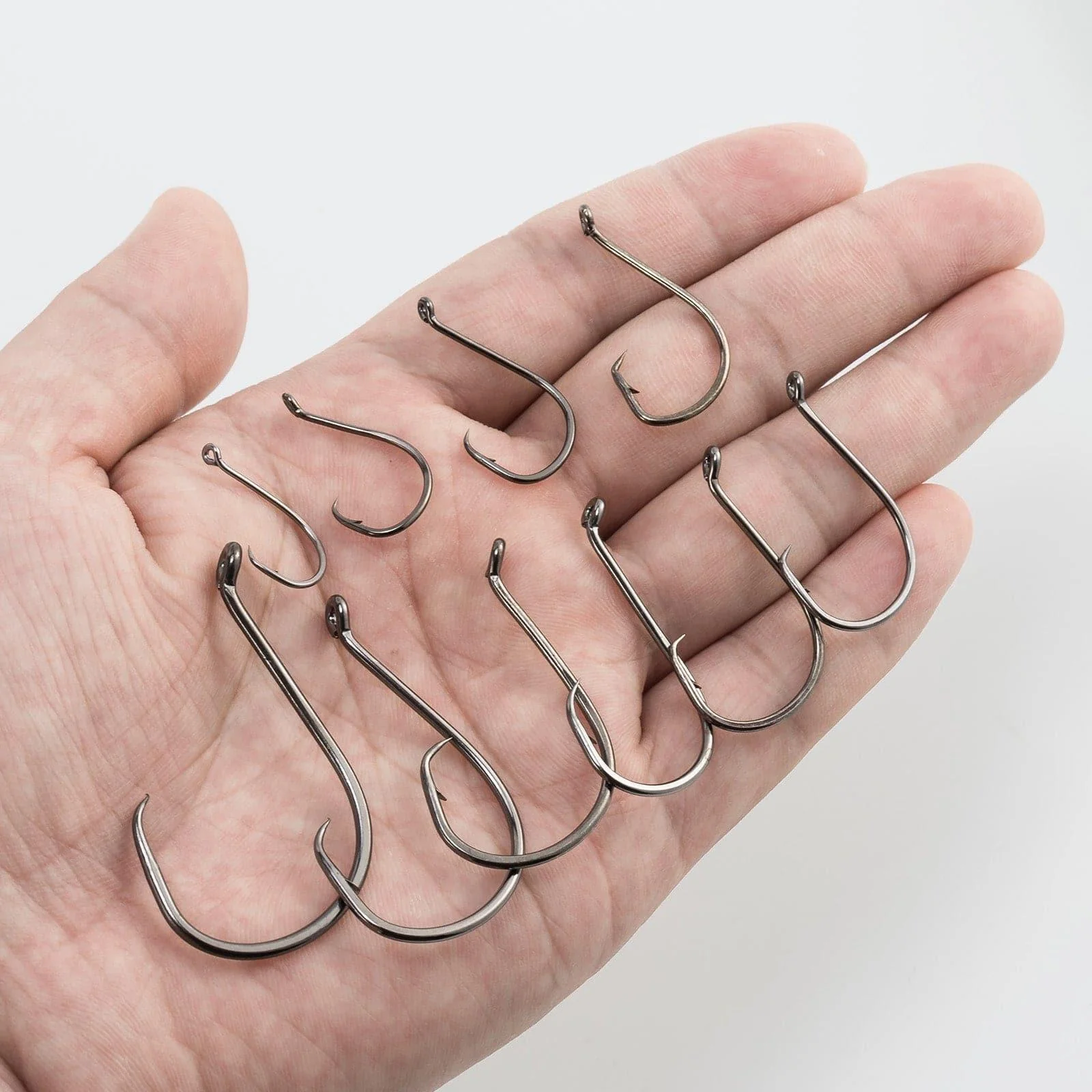 Dr.Fish 100pcs Offset Octopus Hooks #8 to 10/0 - Image 5