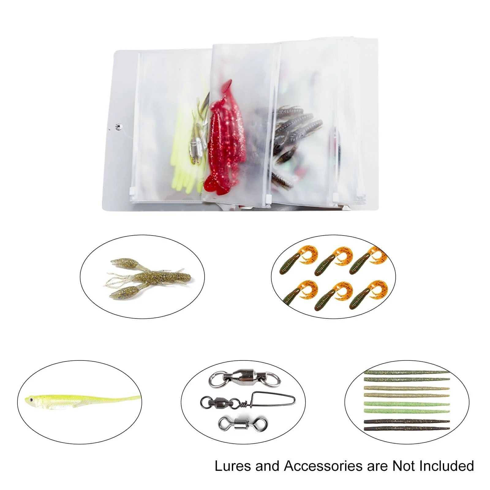 Dr.Fish Soft Bait Binder Lure Wallet - Image 5