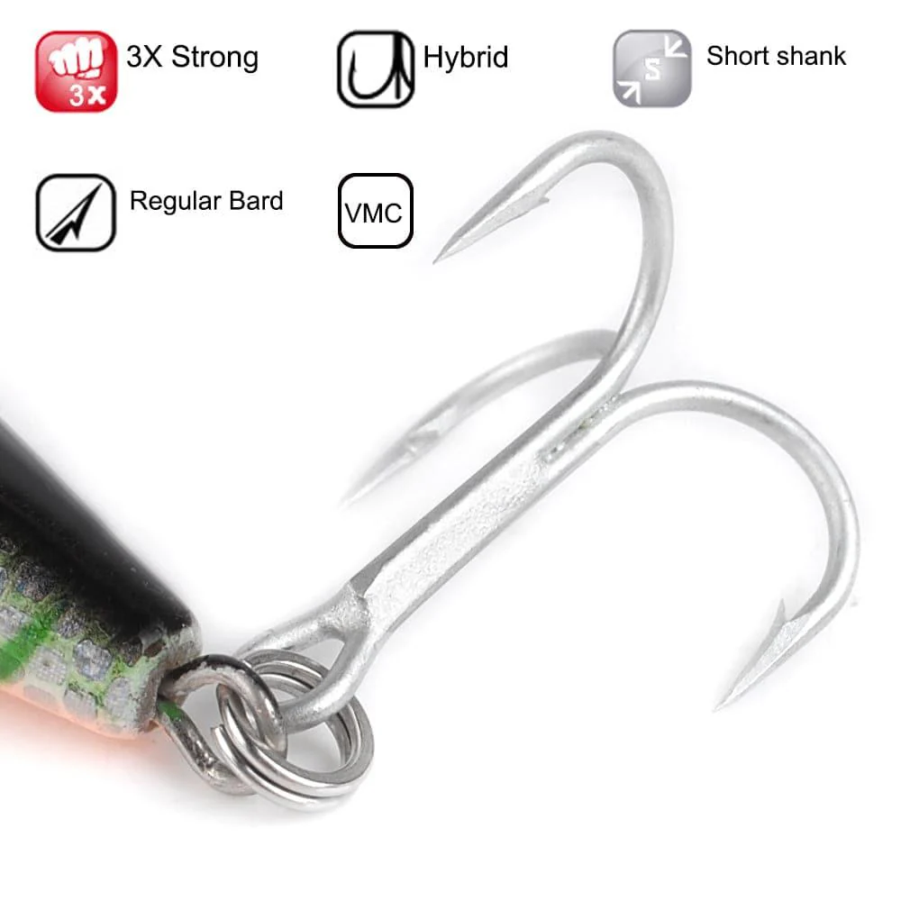 Dr.Fish Pencil Popper Lure 5.5'' 1.4oz - Image 4