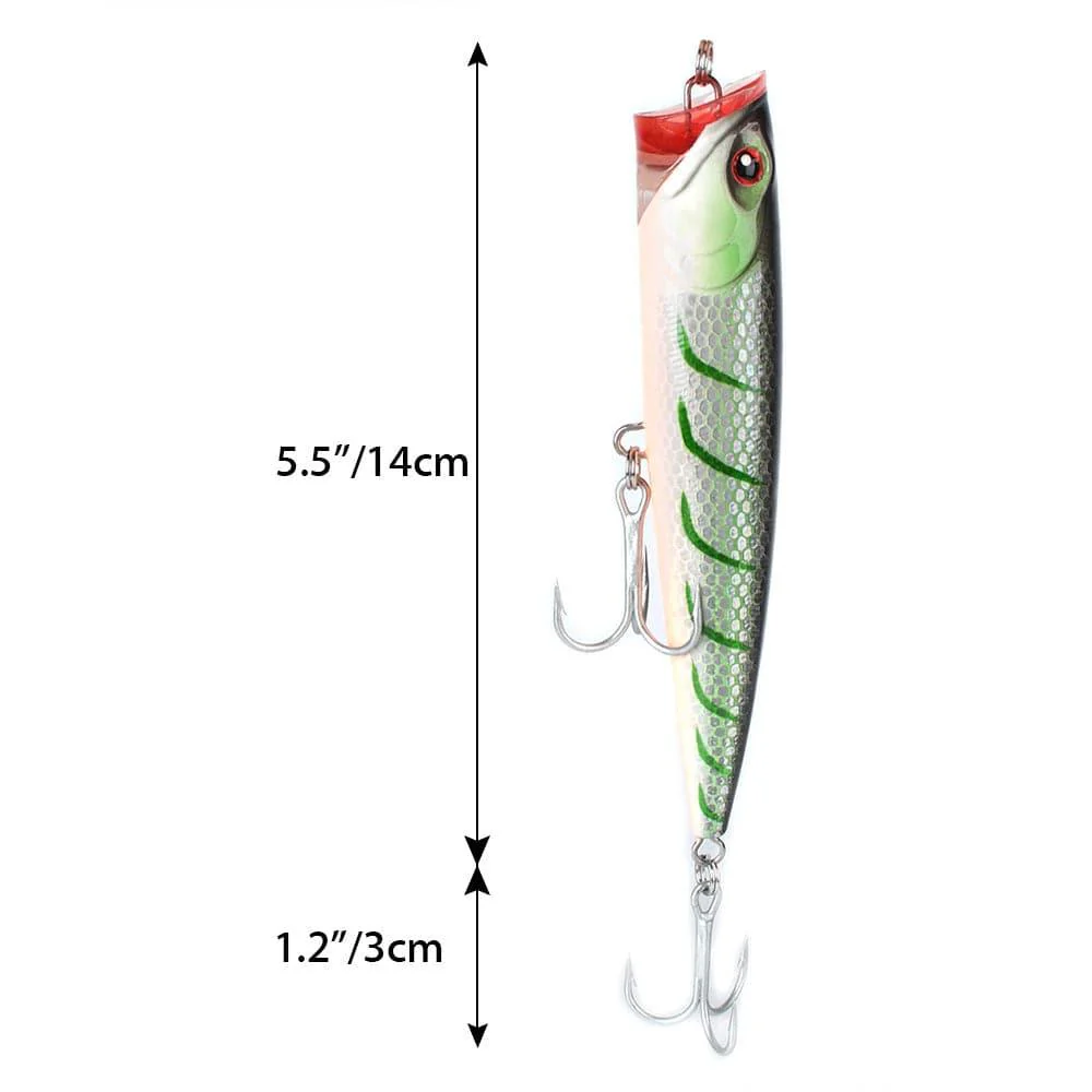 Dr.Fish Pencil Popper Lure 5.5'' 1.4oz - Image 6