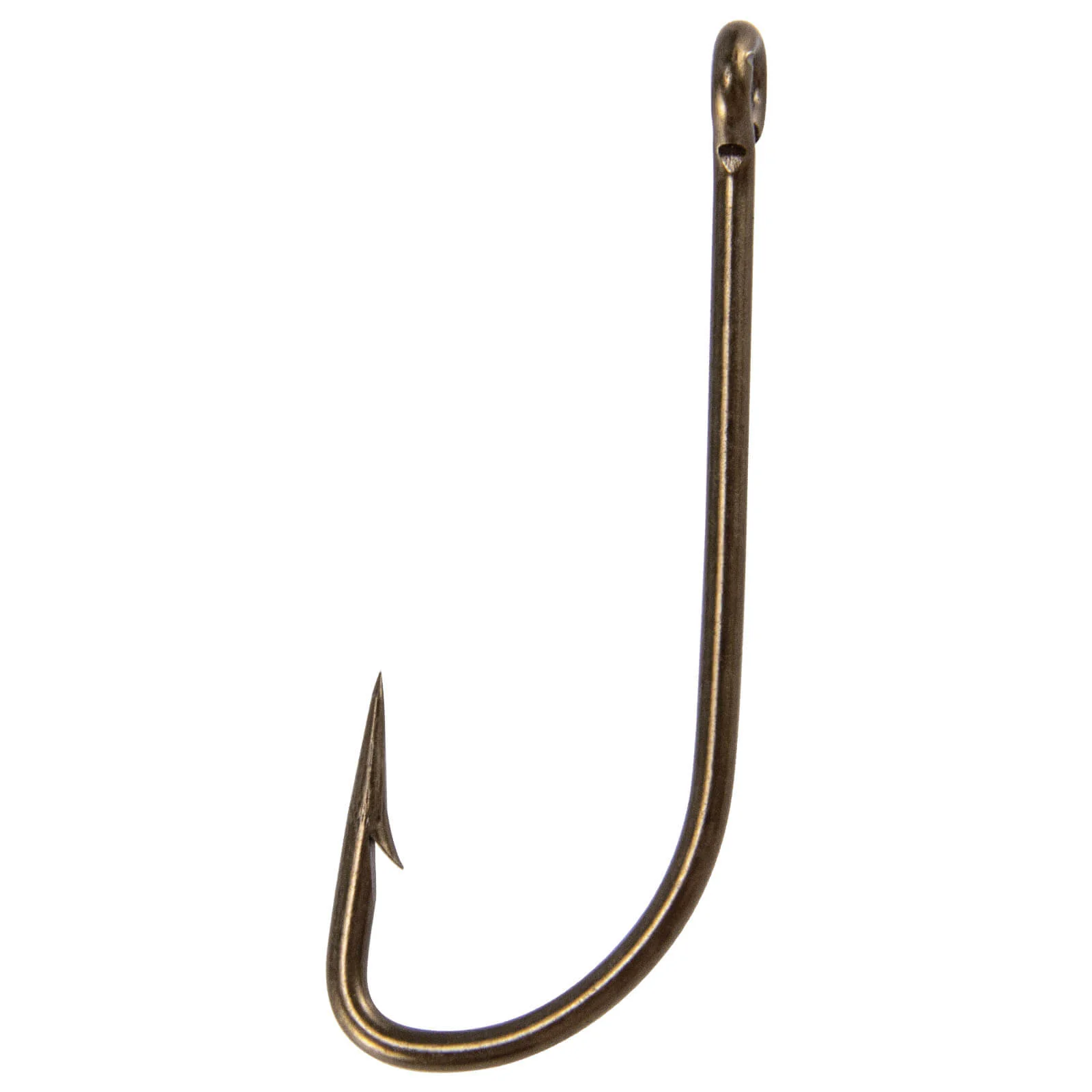 Dr.Fish 100pcs Plain Shank Bronze Classic Hooks #1/0-#10 - Image 6