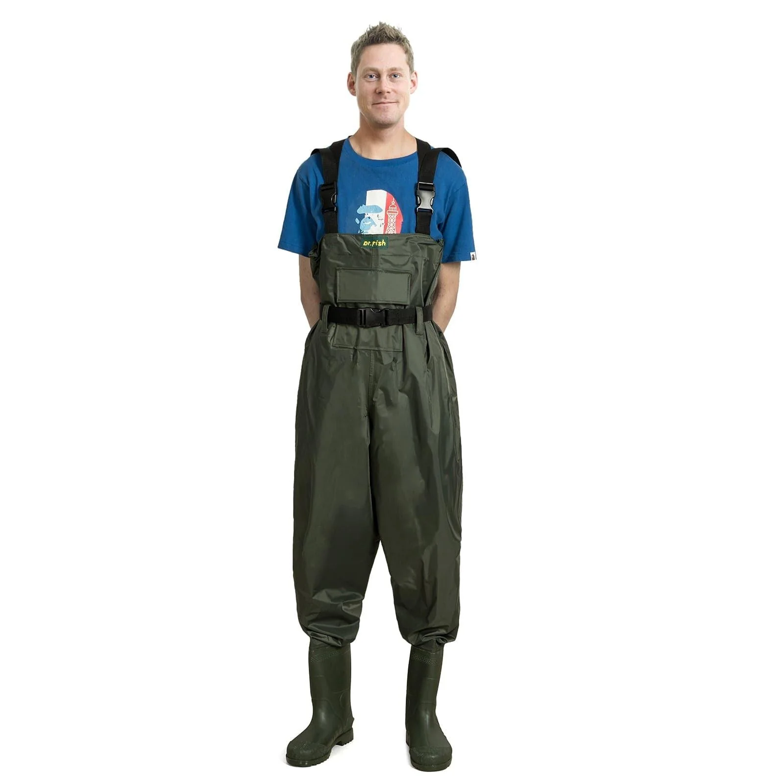 Dr.Fish PVC Chest Fishing Wader - Image 9