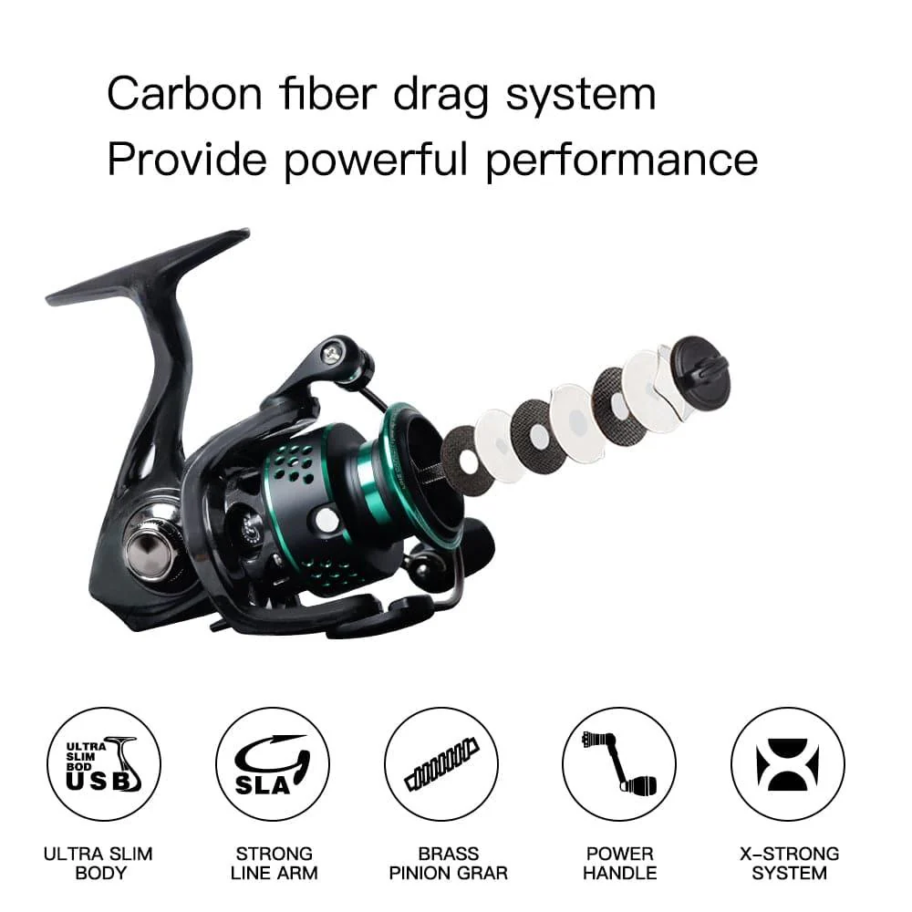 Dr.Fish MICRO WAVE Spinning Reel 800/1000 - Image 5