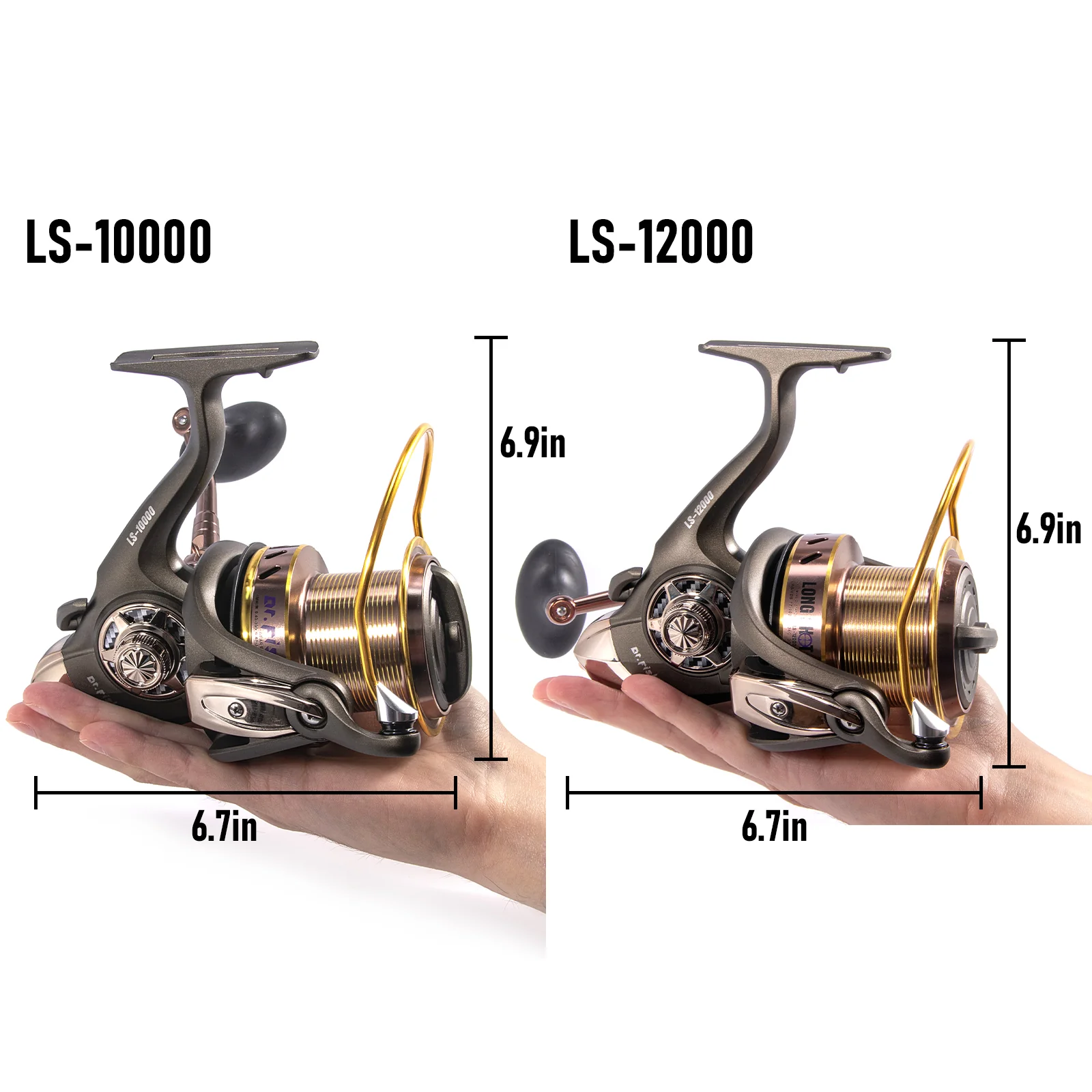 Dr.Fish LS Surf Fishing Reel 10000/12000 Heavy Duty - Image 9