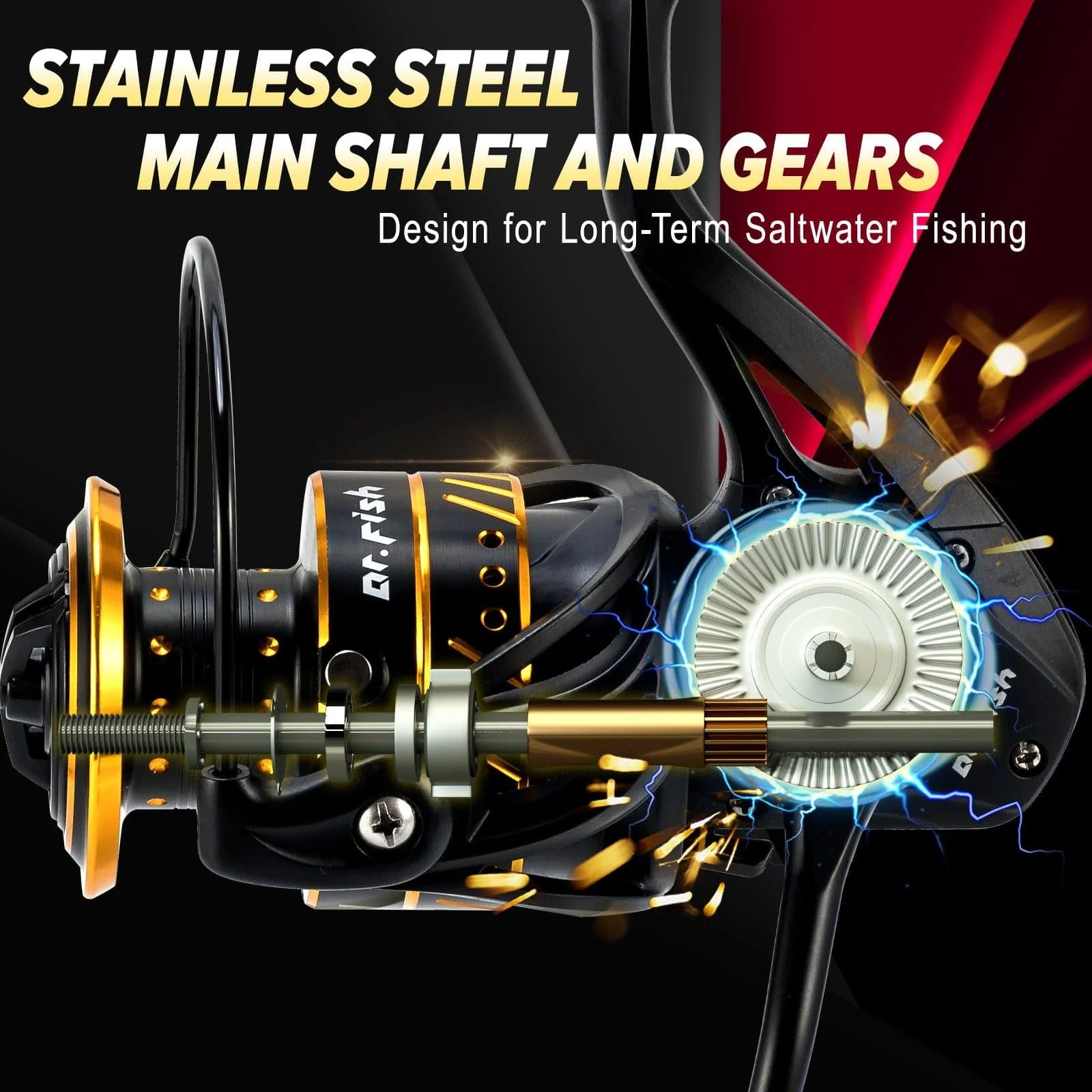Dr.Fish Poseidon Spinning Reel 3000-6000 - Image 4