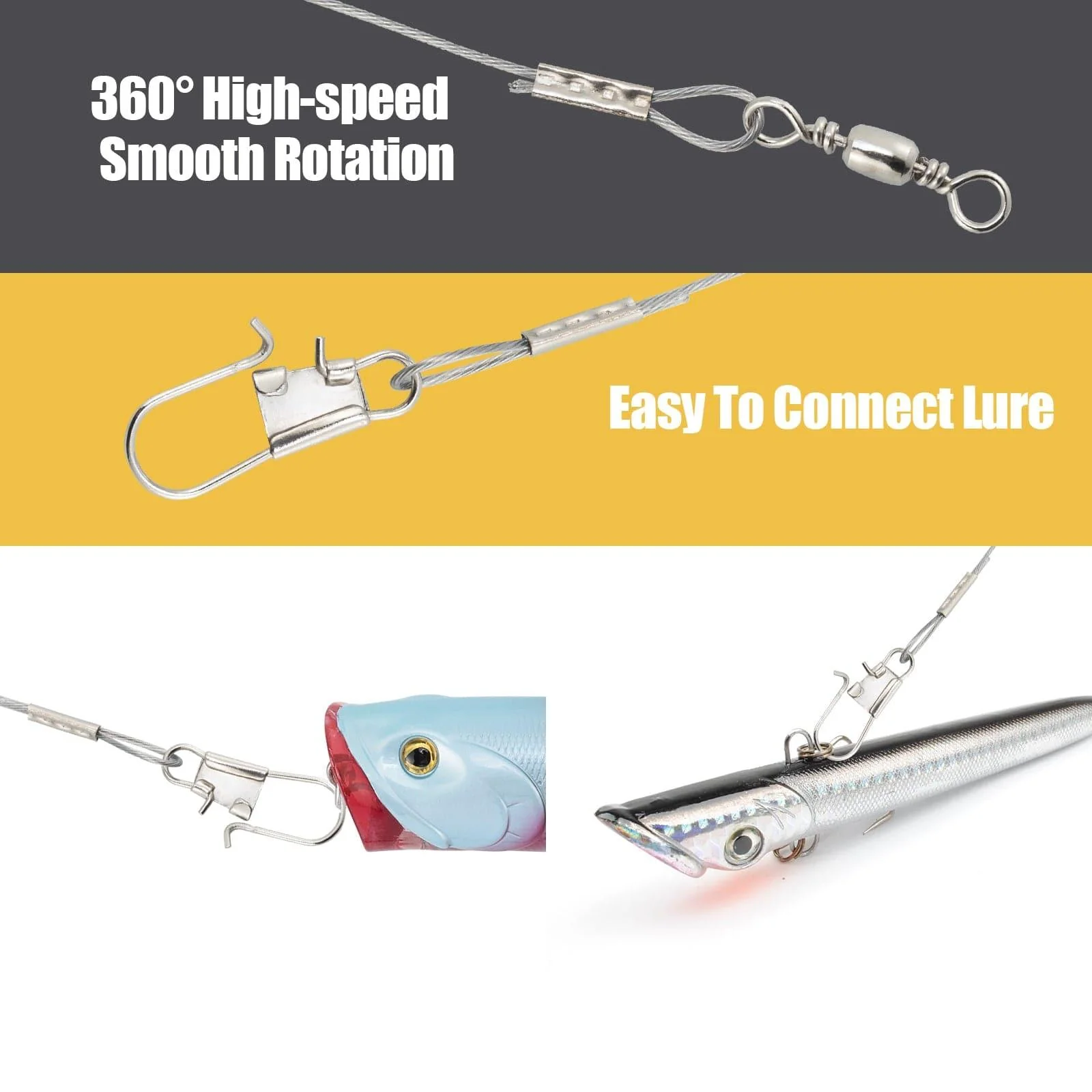 Dr.Fish 54pcs Sea Fishing Rig Making Kit - Image 6