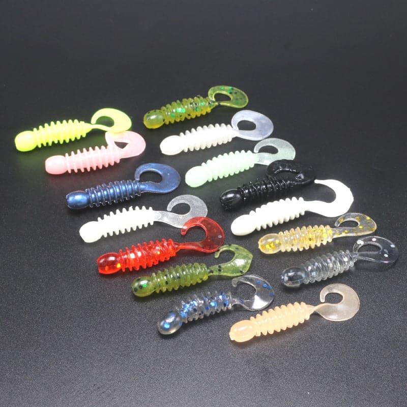 Dr.Fish 14pcs Soft Plastic Grubs 1.57'' - Image 4