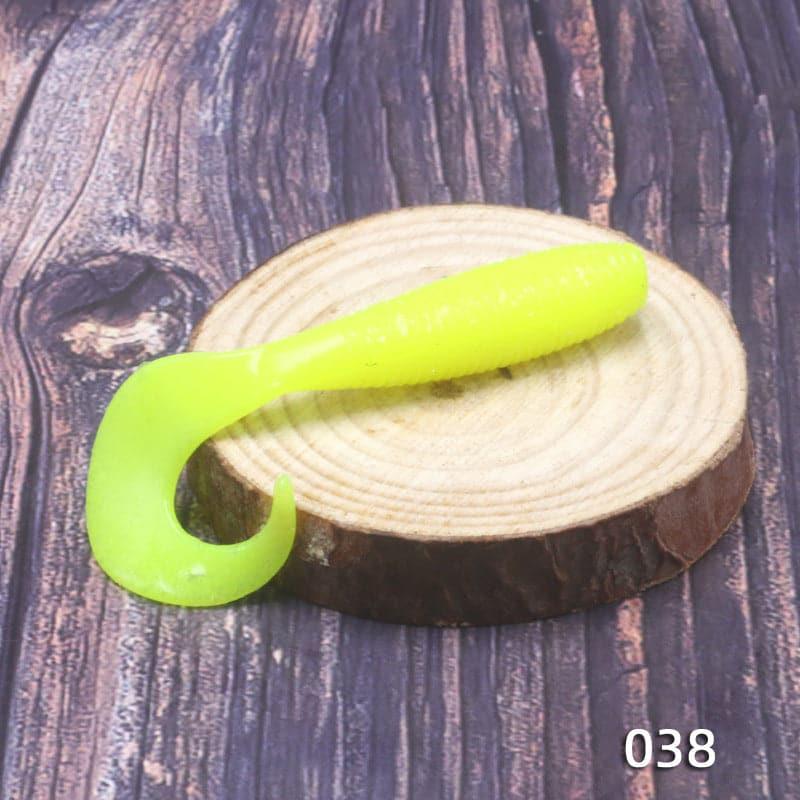 Dr.Fish 10pcs Soft Plastic Grubs 2.36‘’ - Image 6