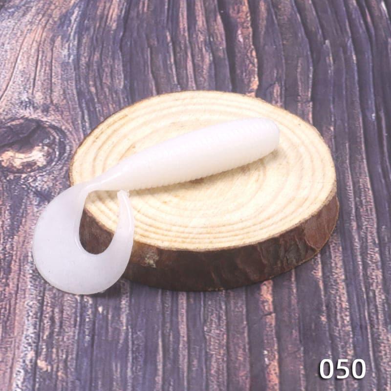 Dr.Fish 10pcs Soft Plastic Grubs 2.36‘’ - Image 7