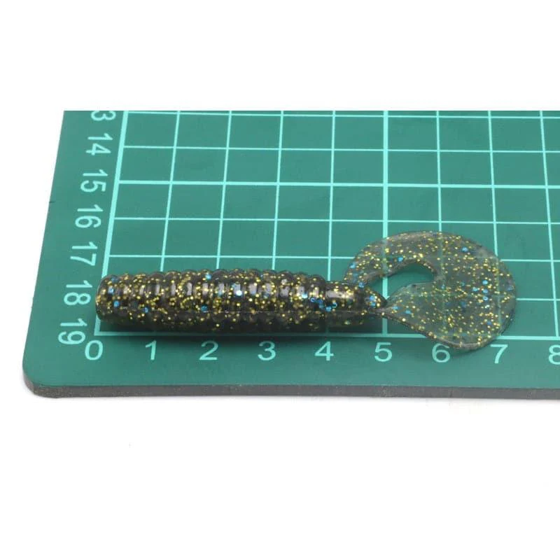 Dr.Fish 6pcs Soft Plastic Grubs 2.75'' - Image 2