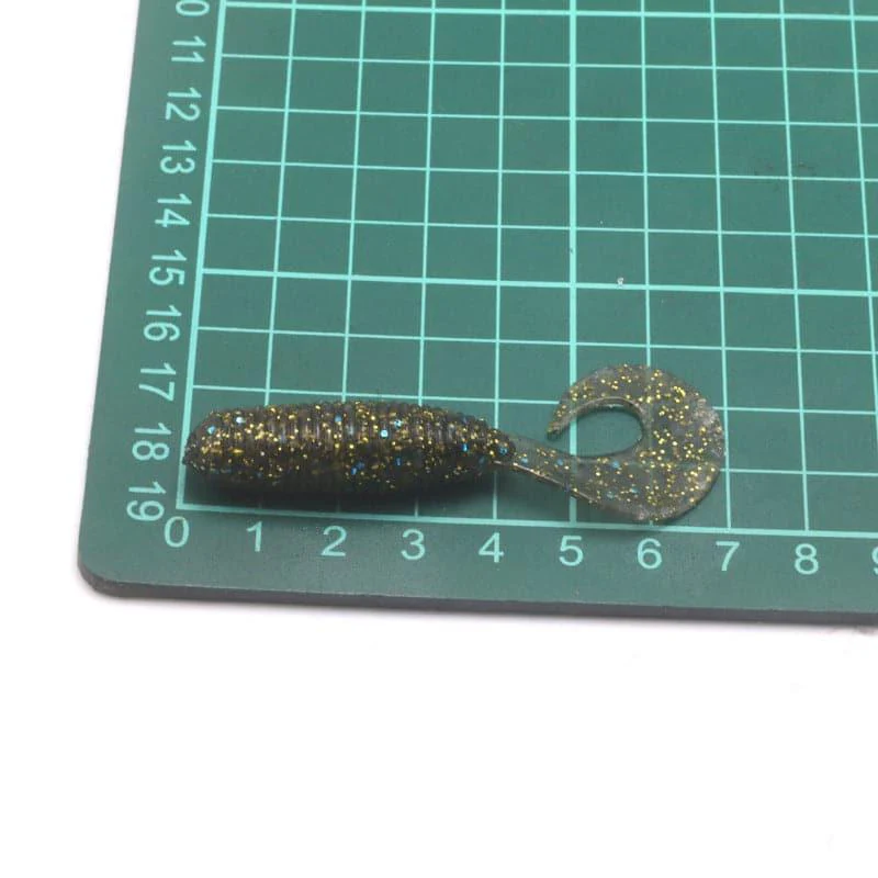 Dr.Fish 6pcs Soft Plastic Grubs 2.75'' - Image 3