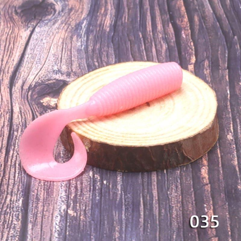 Dr.Fish 6pcs Soft Plastic Grubs 2.75'' - Image 5