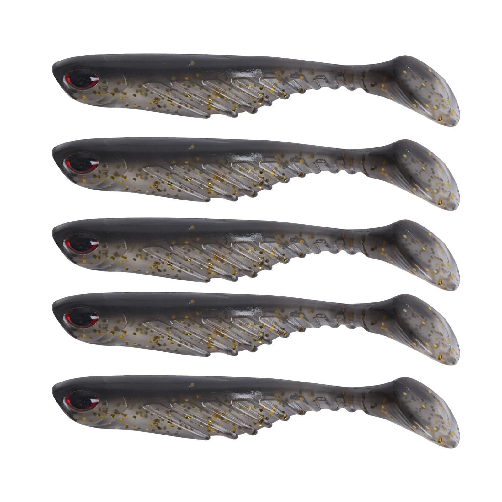 Dr.Fish 5pcs Soft Plastic Swimbaits 2.75'' - Image 11