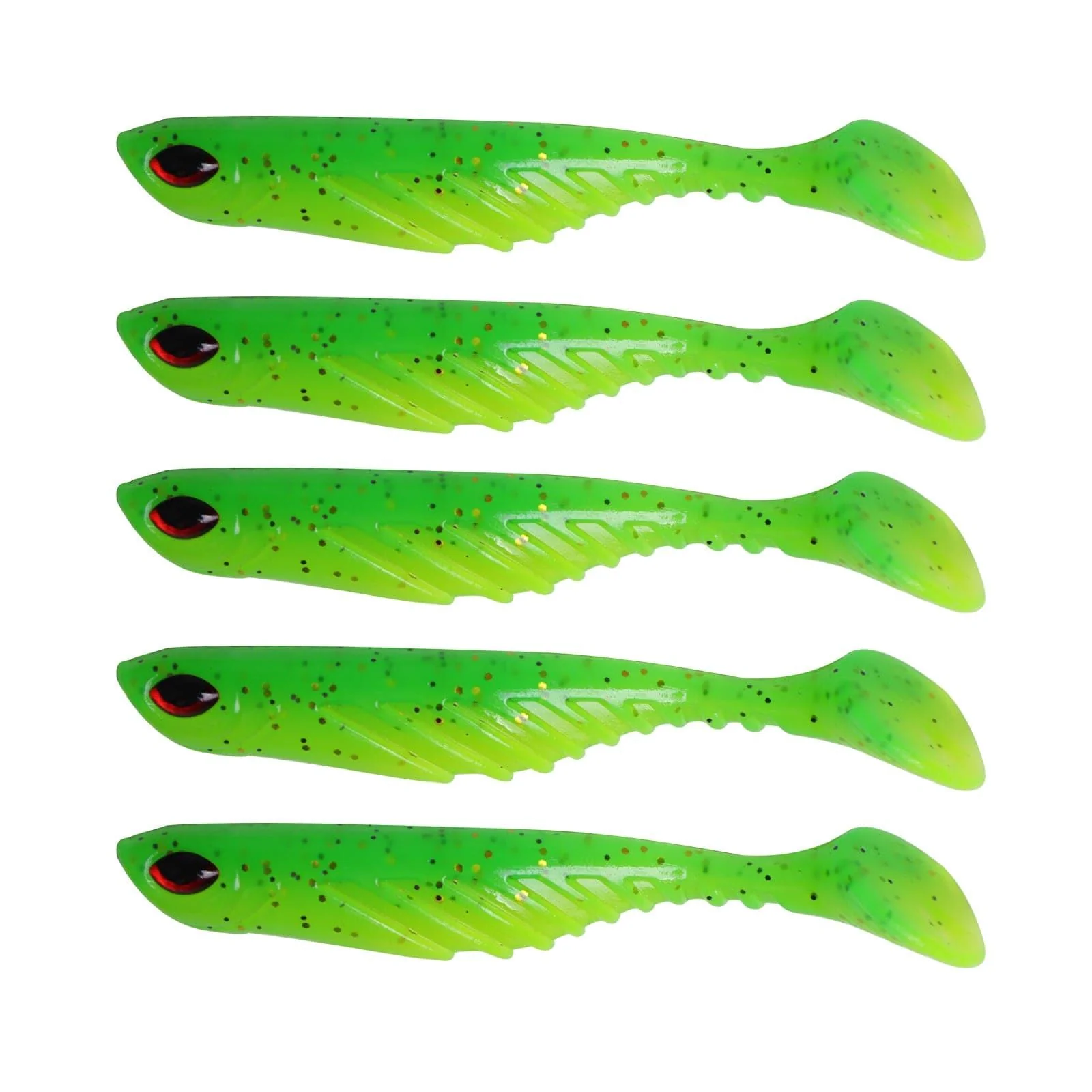 Dr.Fish 5pcs Soft Plastic Swimbaits 2.75'' - Image 14