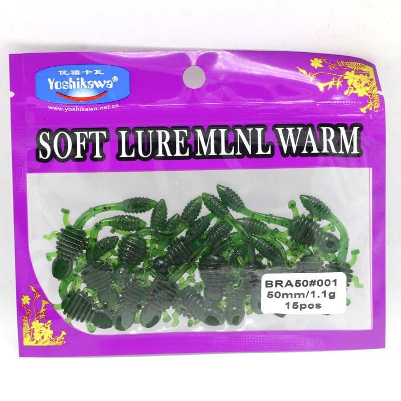 Dr.Fish 15pcs Soft Plastic Tadpoles 1.97'' - Image 4