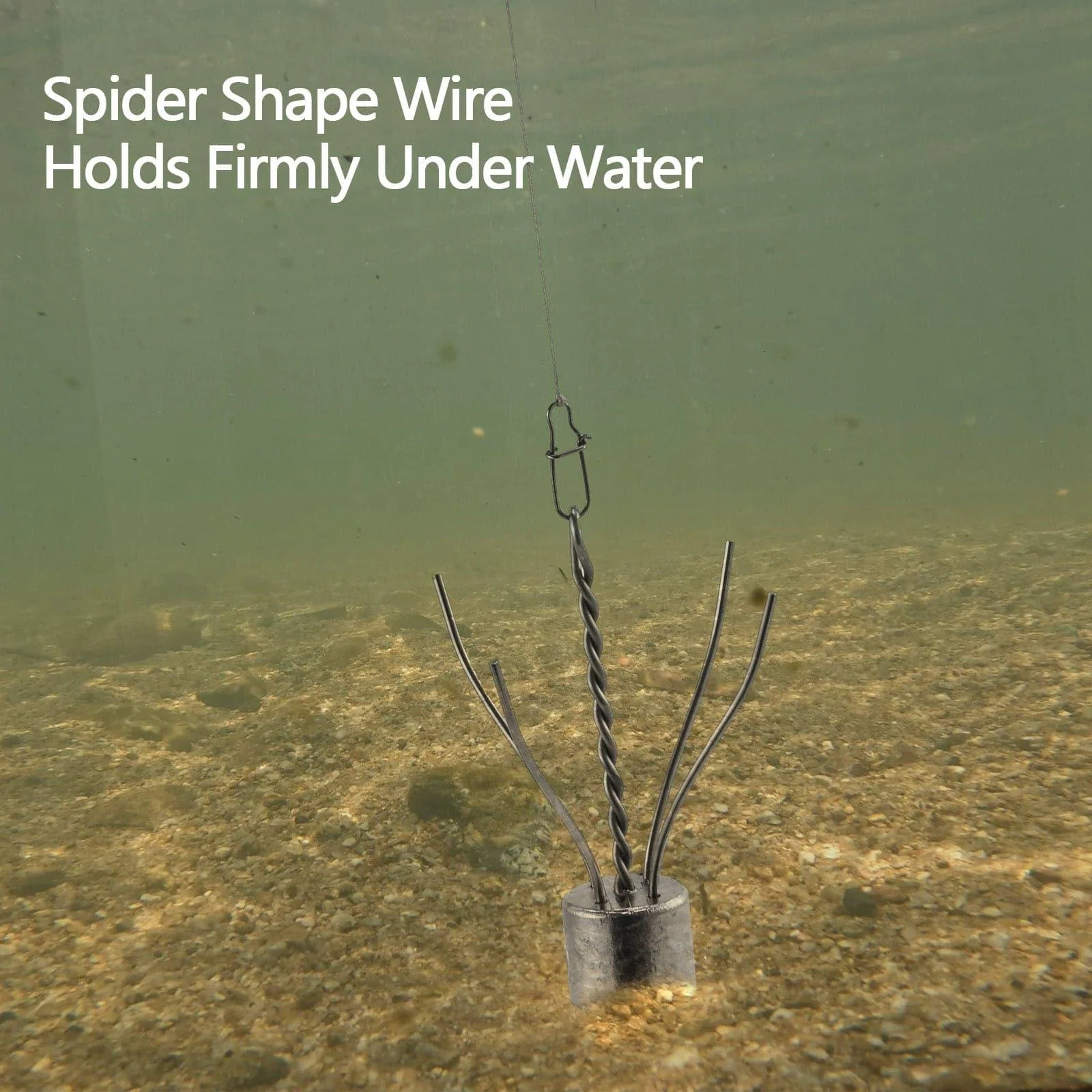 Dr.Fish 5pcs Spider Sinker Weights 1 to 8oz - Image 5