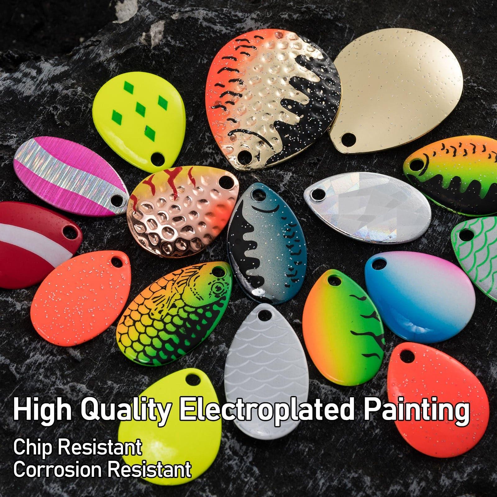 Dr.Fish 60pcs Spinner Blades Kit - Image 3