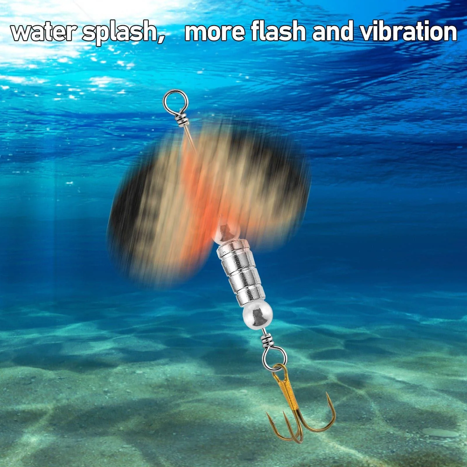 Dr.Fish 60pcs Spinner Blades Kit - Image 5