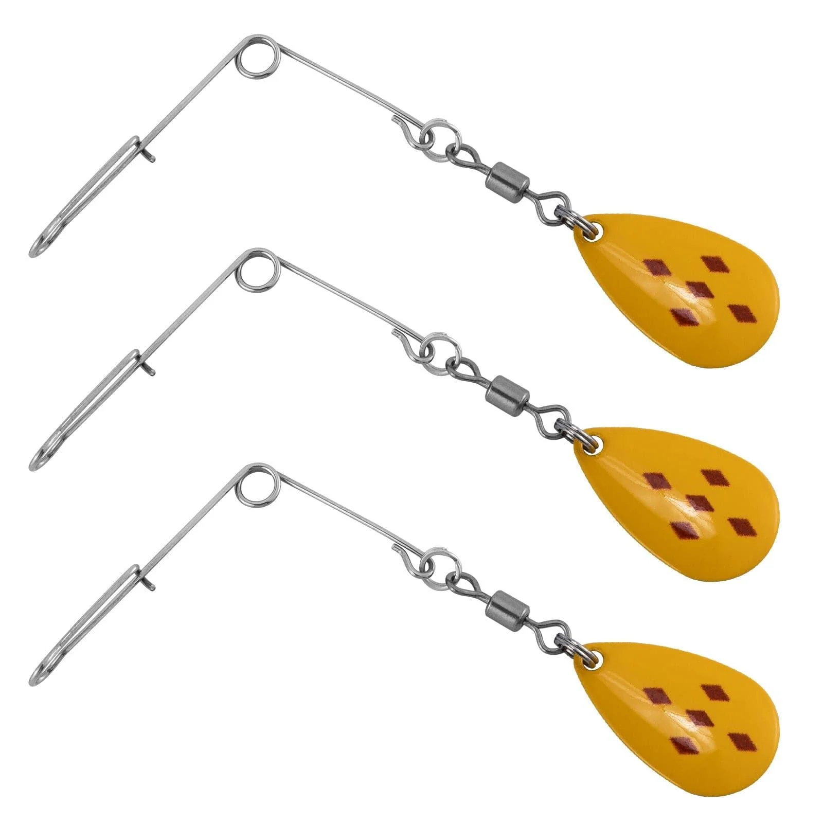 Dr.Fish 10pcs Spinnerbait Arms #2 Blade - Image 15