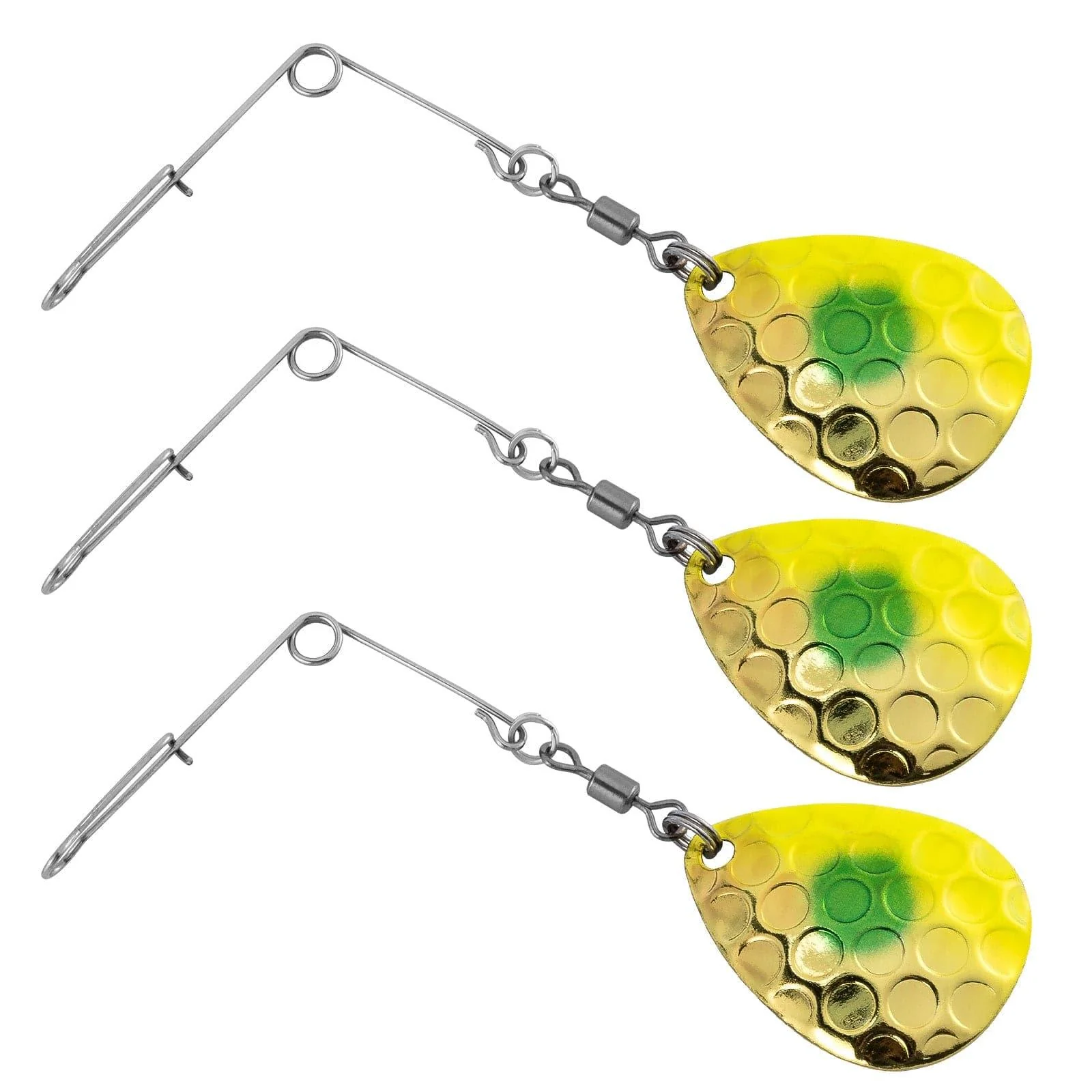 Dr.Fish 10pcs Spinnerbait Arms #3 Blade - Image 10