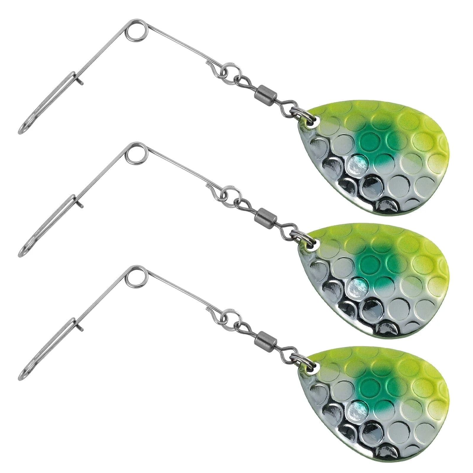 Dr.Fish 10pcs Spinnerbait Arms #3 Blade - Image 11