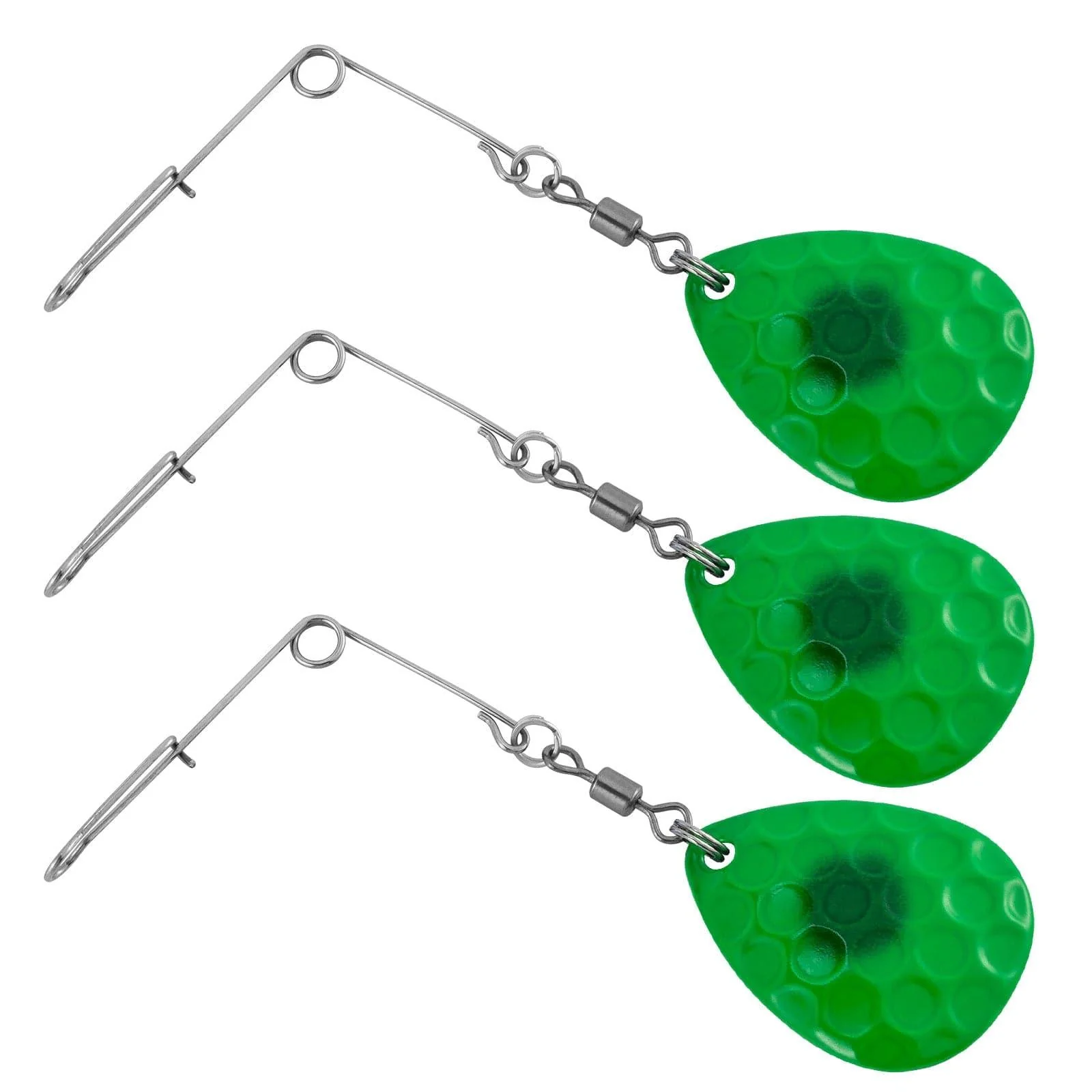 Dr.Fish 10pcs Spinnerbait Arms #3 Blade - Image 12