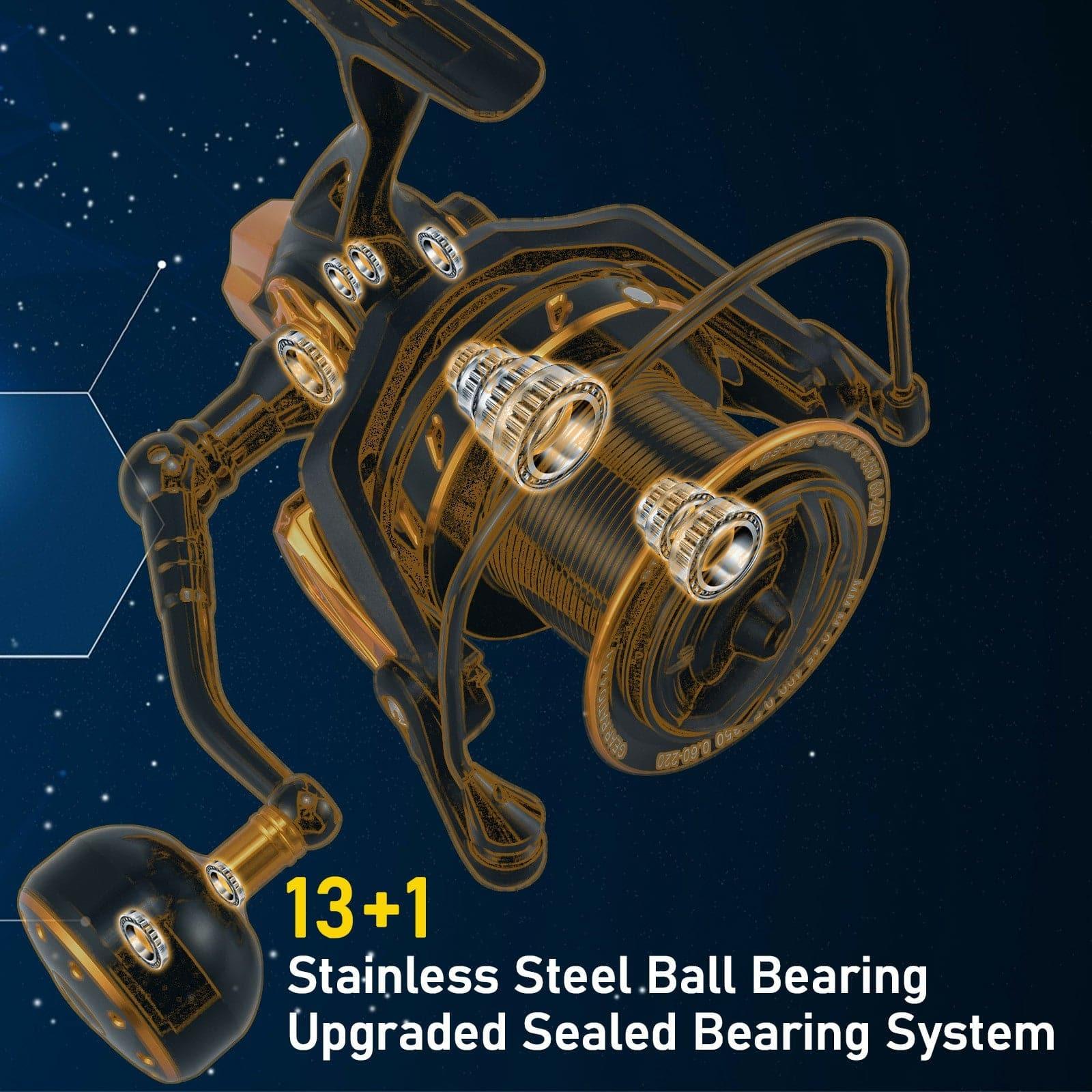 Dr.Fish ST Surf Fishing Reel 10000/12000 Full Metal - Image 9