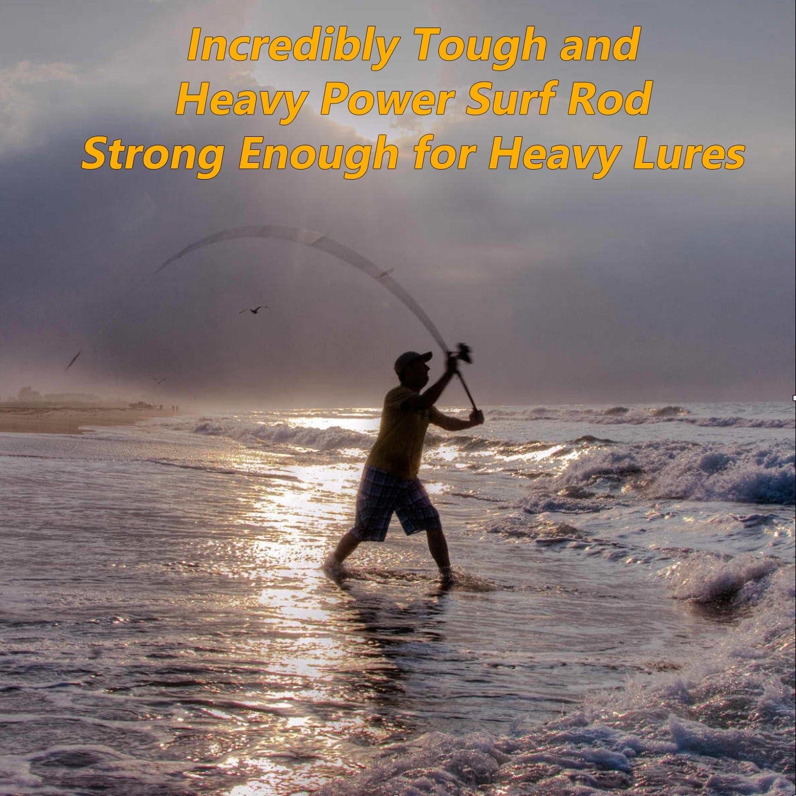 Dr.Fish Hard Surf Spinning Rod 11.8ft 3 Section - Image 8