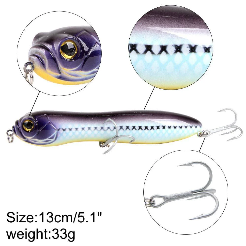 Dr.Fish 4pcs Topwater Hard Baits Kit - Image 4
