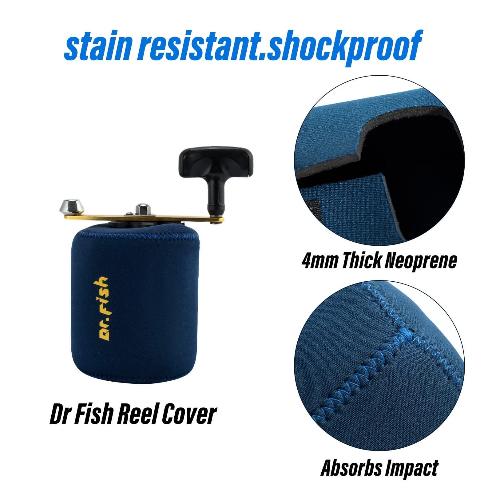 Dr.Fish 2pcs Baitcasting Fishing Reel Cover 2 Sizes - Image 3