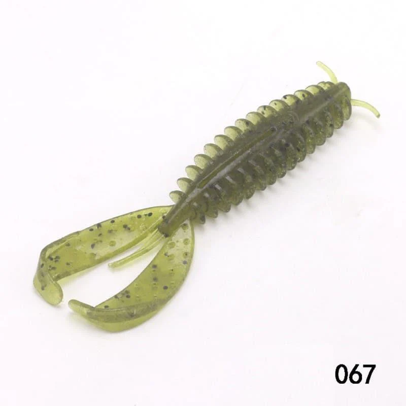 Dr.Fish 6/8pcs Twin Tail Worms 3.54'' - Image 10