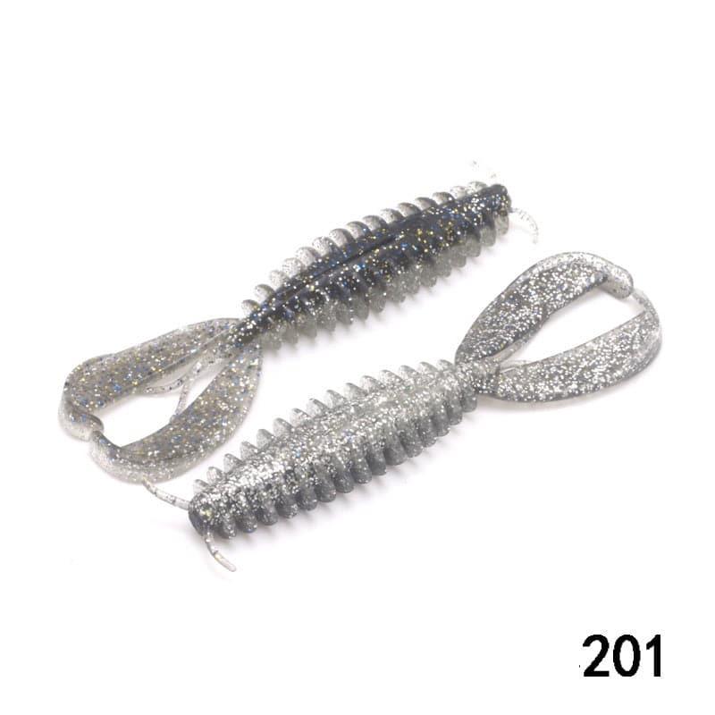 Dr.Fish 6/8pcs Twin Tail Worms 3.54'' - Image 11