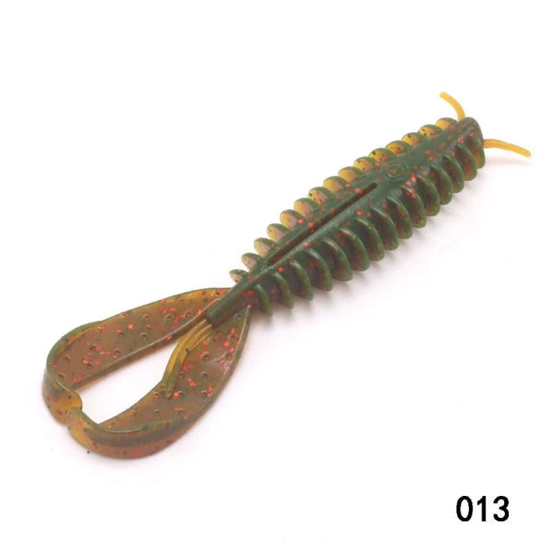 Dr.Fish 6/8pcs Twin Tail Worms 3.54'' - Image 3
