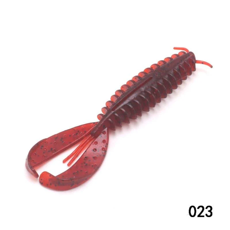 Dr.Fish 6/8pcs Twin Tail Worms 3.54'' - Image 4