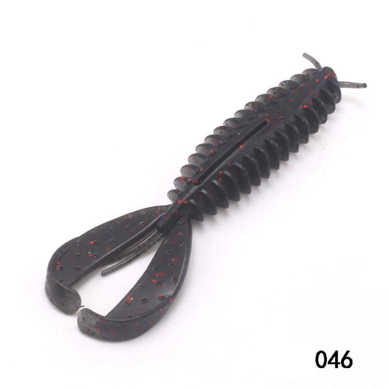 Dr.Fish 6/8pcs Twin Tail Worms 3.54'' - Image 7