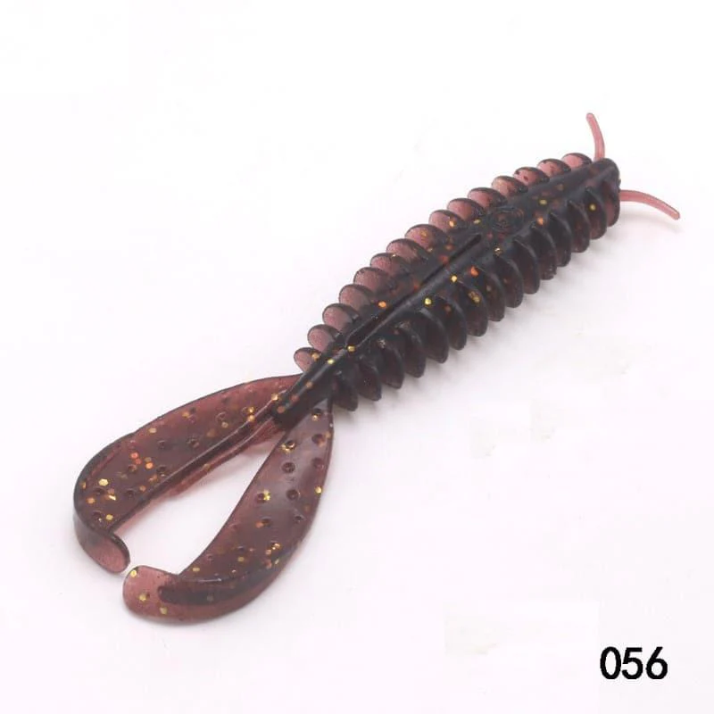 Dr.Fish 6/8pcs Twin Tail Worms 3.54'' - Image 8