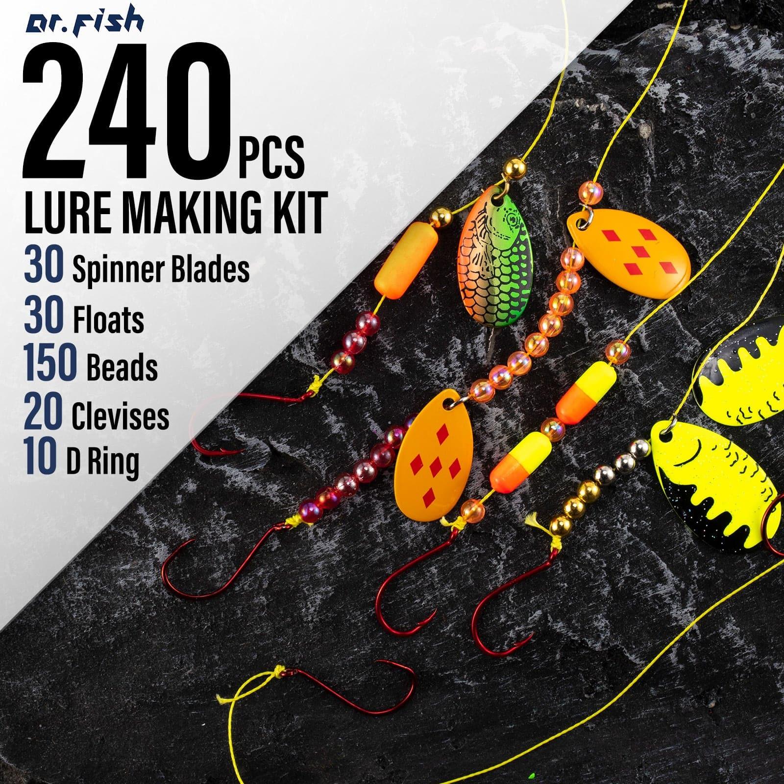 Dr.Fish 240pcs Walleye Rig Making Kit - Image 2