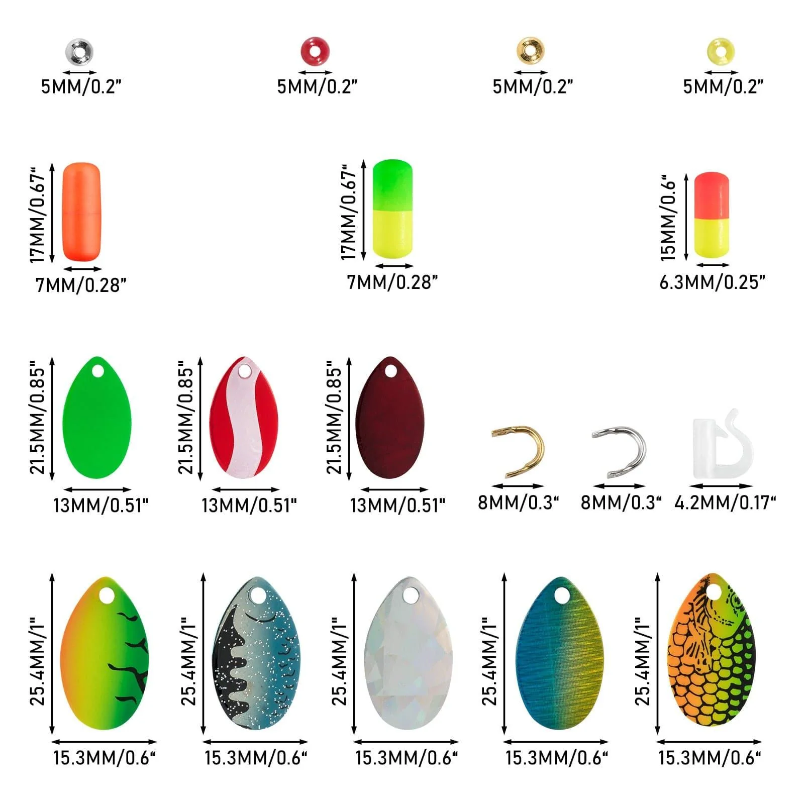 Dr.Fish 240pcs Walleye Rig Making Kit - Image 7