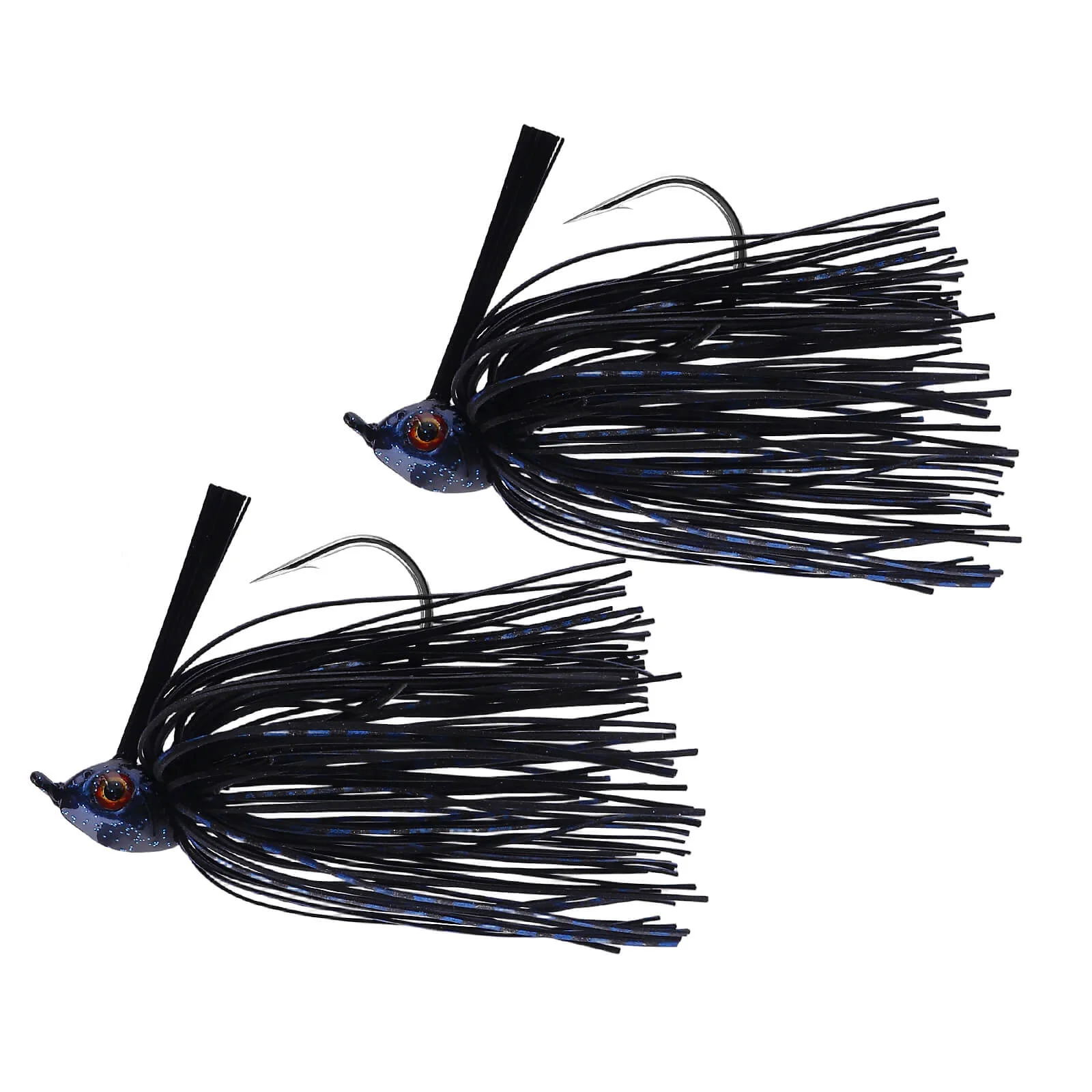 Dr.Fish 2pcs Weedless Bass Swim Jigs 3/8oz-1/2oz - Image 10