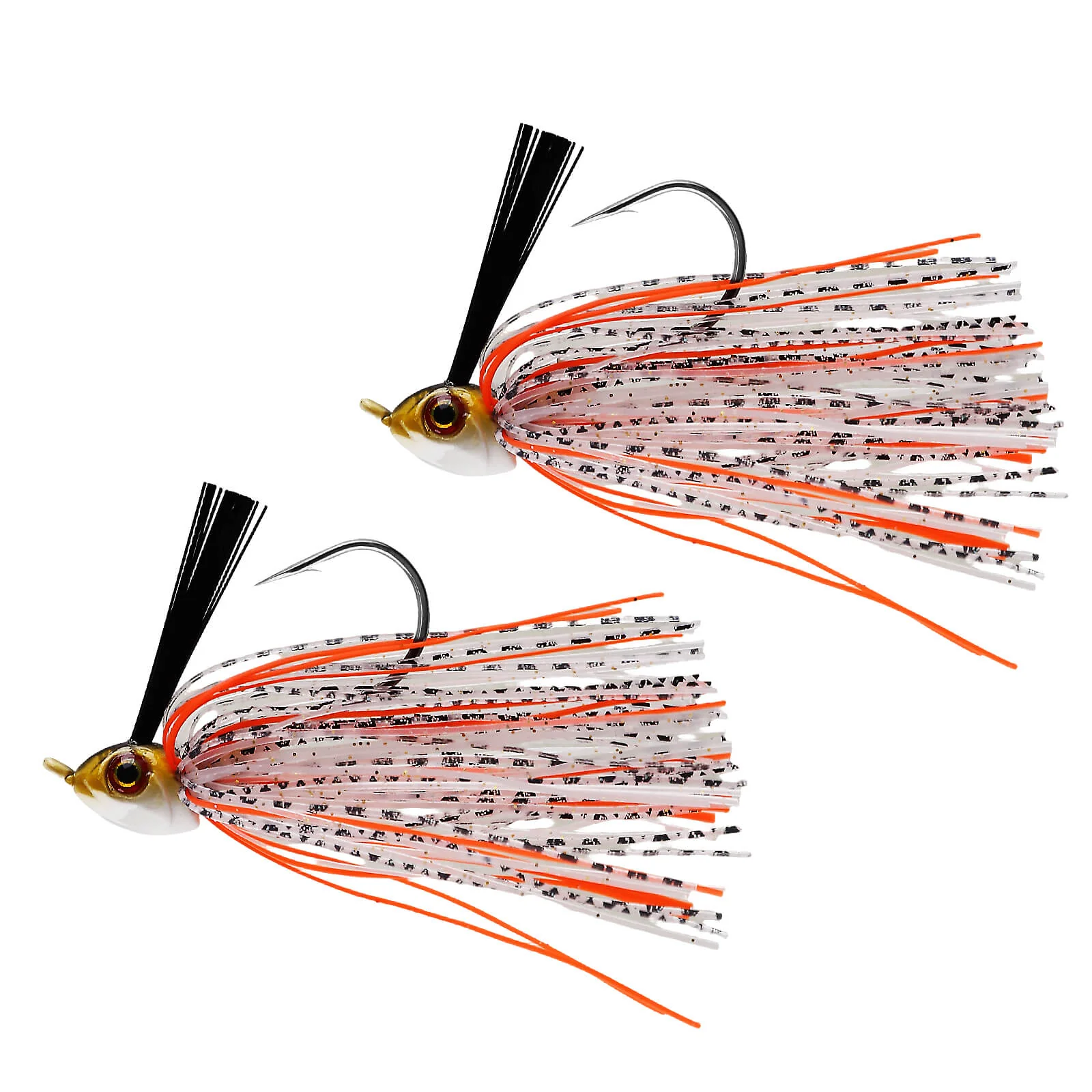 Dr.Fish 2pcs Weedless Bass Swim Jigs 3/8oz-1/2oz - Image 11