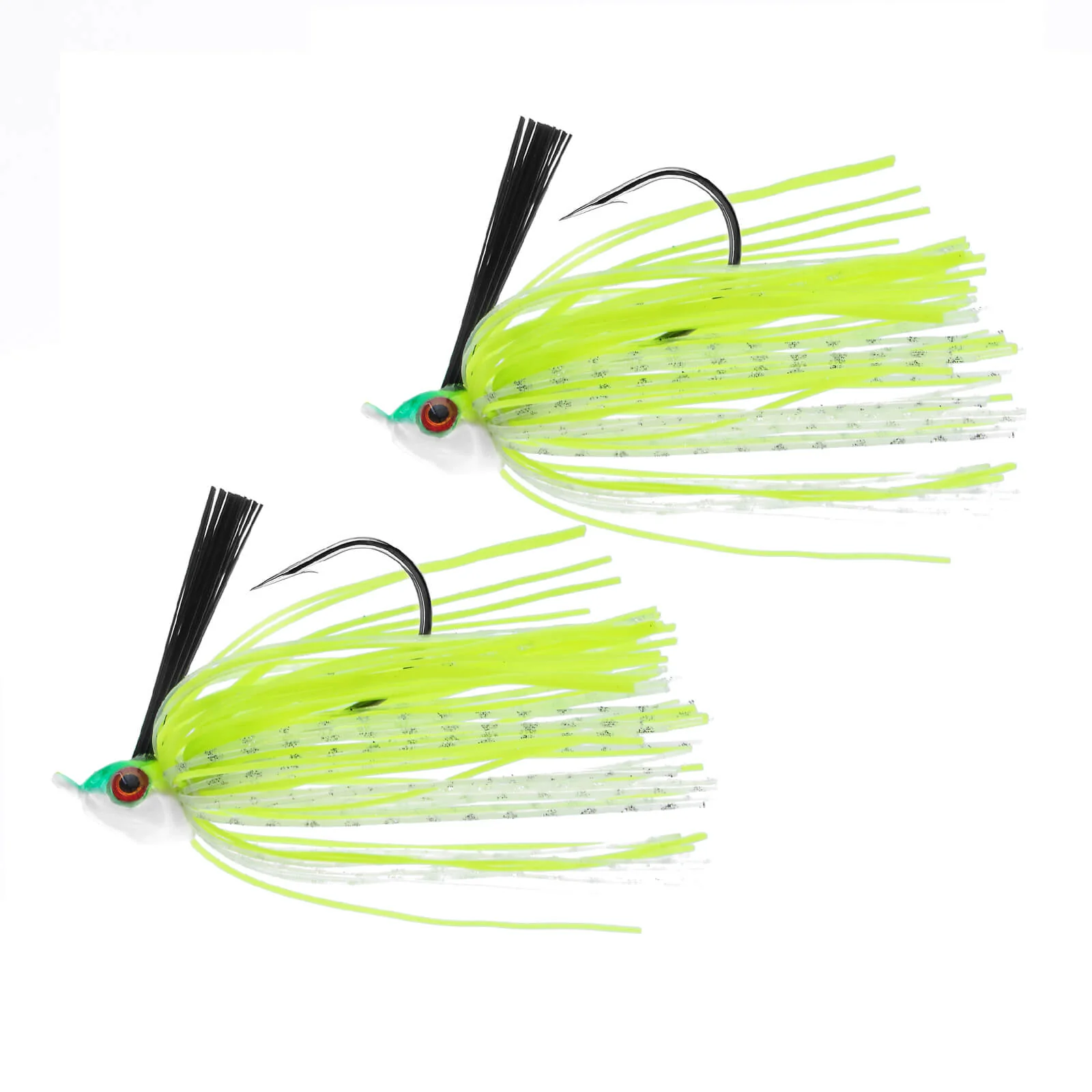 Dr.Fish 2pcs Weedless Bass Swim Jigs 3/8oz-1/2oz - Image 9