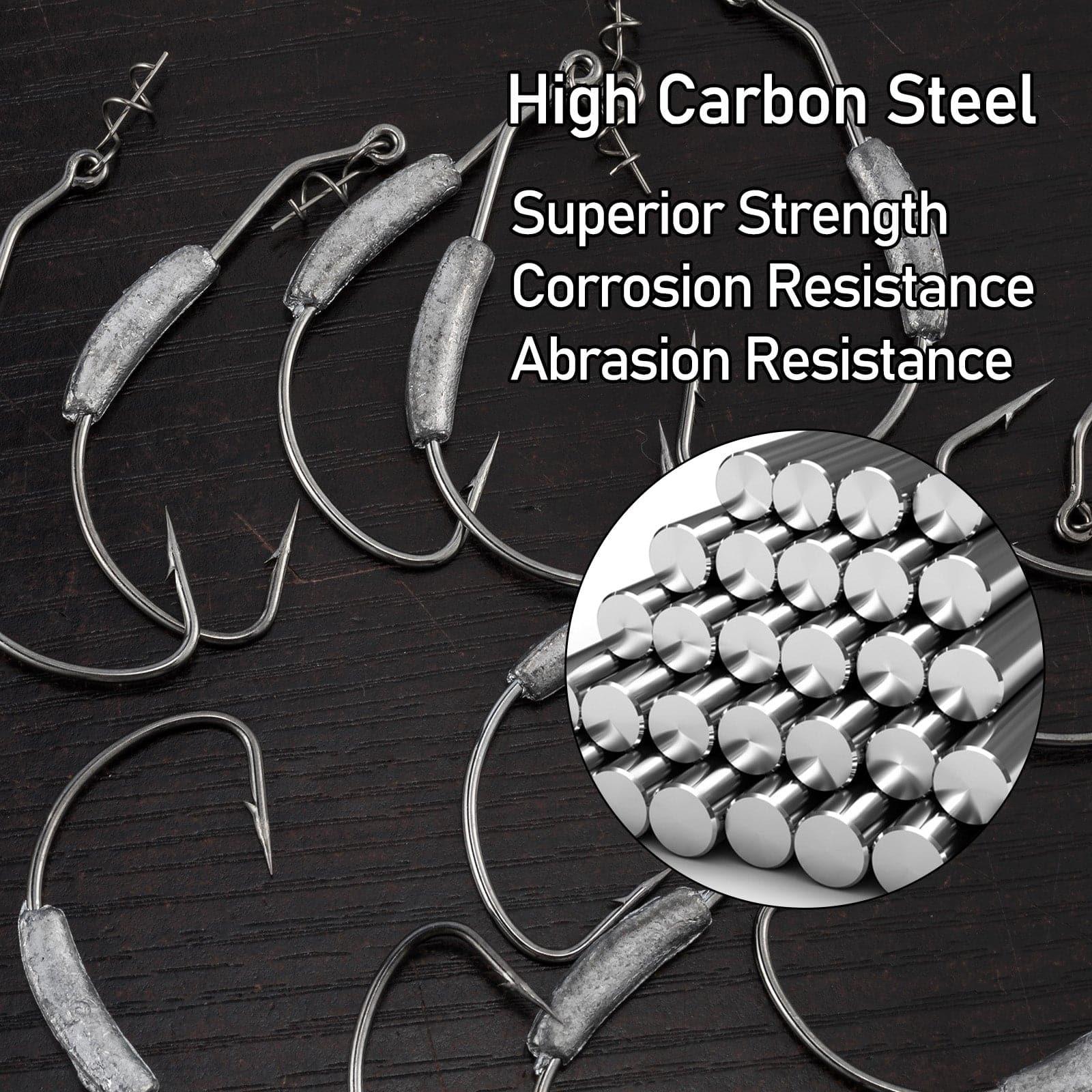 Dr.Fish 20pcs Weighted Swimbait Hook 1/6-1/4oz - Image 6