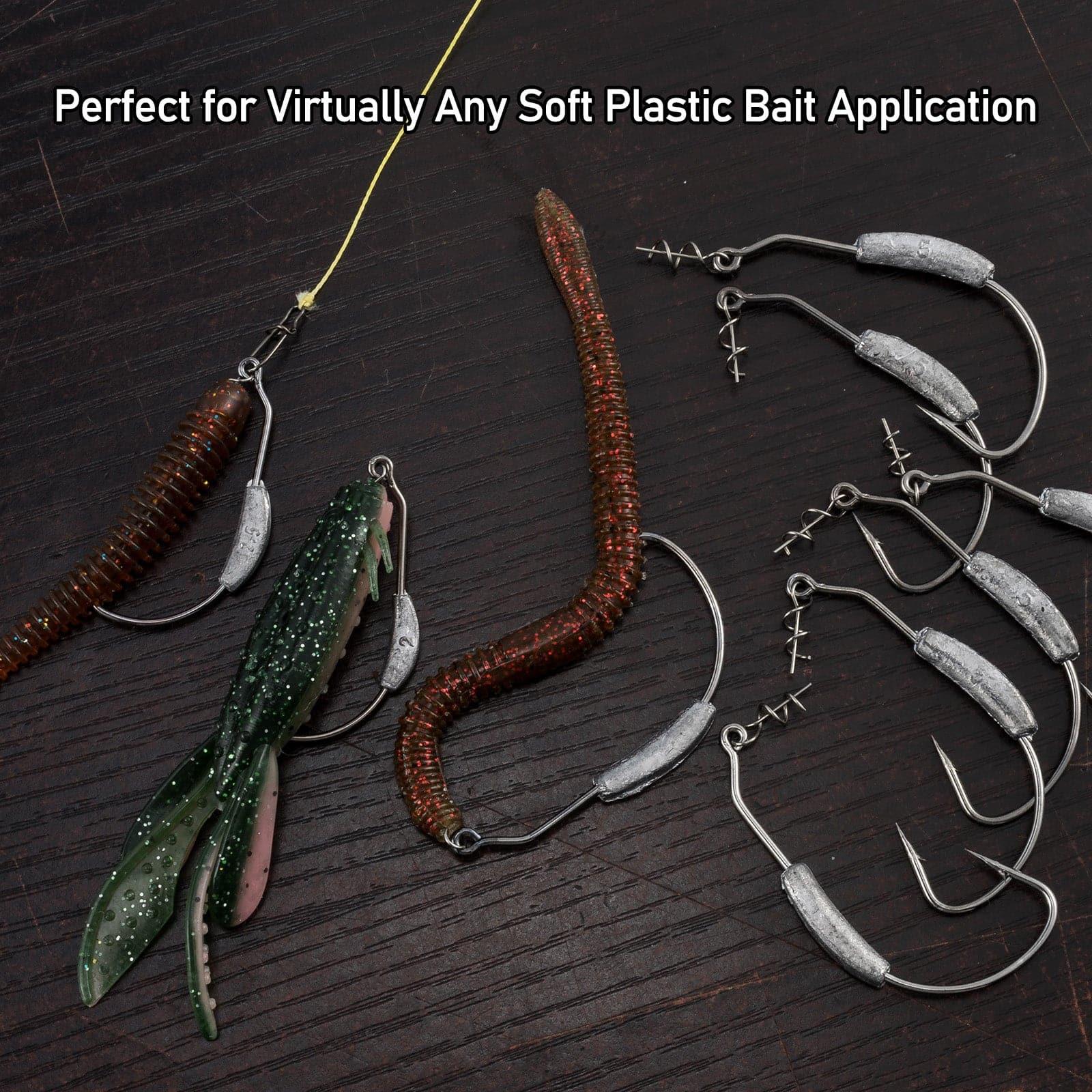 Dr.Fish 20pcs Weighted Swimbait Hook 1/6-1/4oz - Image 7