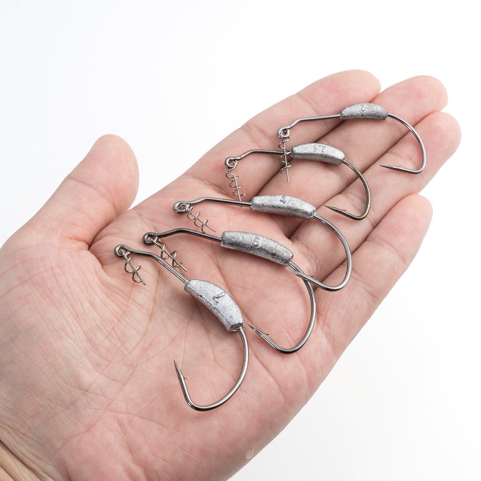 Dr.Fish 20pcs Weighted Swimbait Hook 1/6-1/4oz - Image 8
