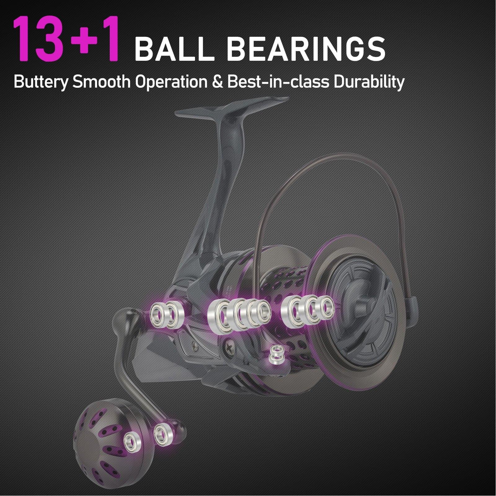 XF-10000 Spinning Reel 40Lb Max - Image 4