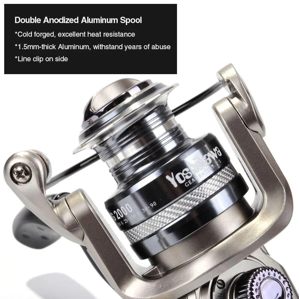 Yoshikawa YG Spinning Reel 1000 - Image 4